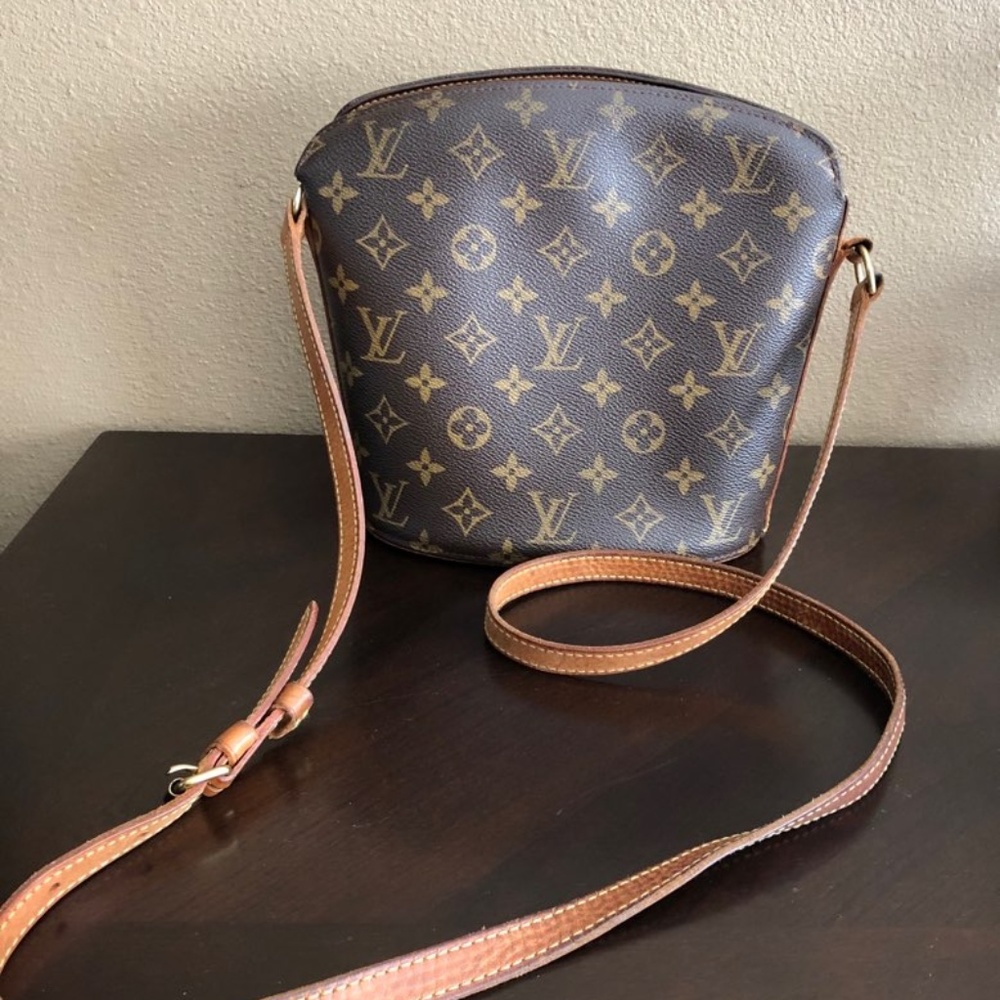 Louis Vuitton Monogram Drouot Cross Body Bag
